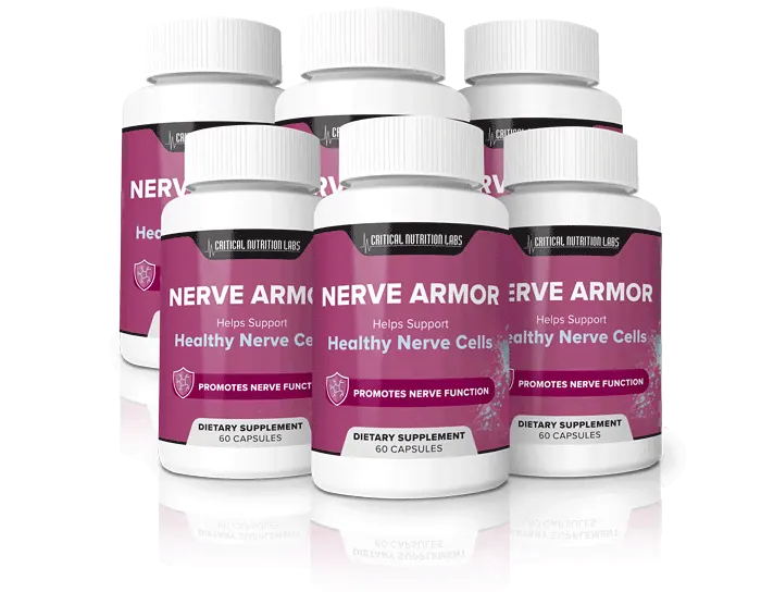 Nerve Armor supplement bottles for sale at a discount